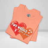 Ladies Motorcycle Love Crew Neck TShirt