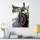 Vintage Motorcycle Poster