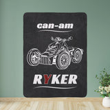 Can-Am Ryker Sherpa Fleece Blanket