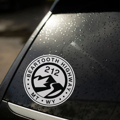 Beartooth Pass RT-212 Motorcycle Decal