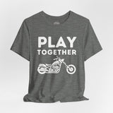 Couples Motorcycle Culture Crew Neck TShirt