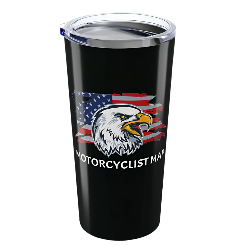 Motorcyclist Map 2024 Travel Mug