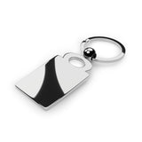 Angel Design Biker Memorial Metal Key Ring