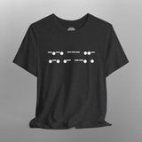 Morse Code 'Courage' Crew Neck TShirt