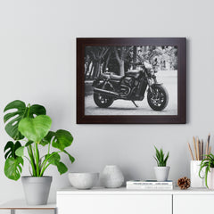 Harley Davidson Motorcycle Framed Poster