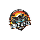 Daytona Bike Week 2025 Vintage Motorcycle Decal