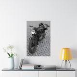 Vintage Motorbike Poster