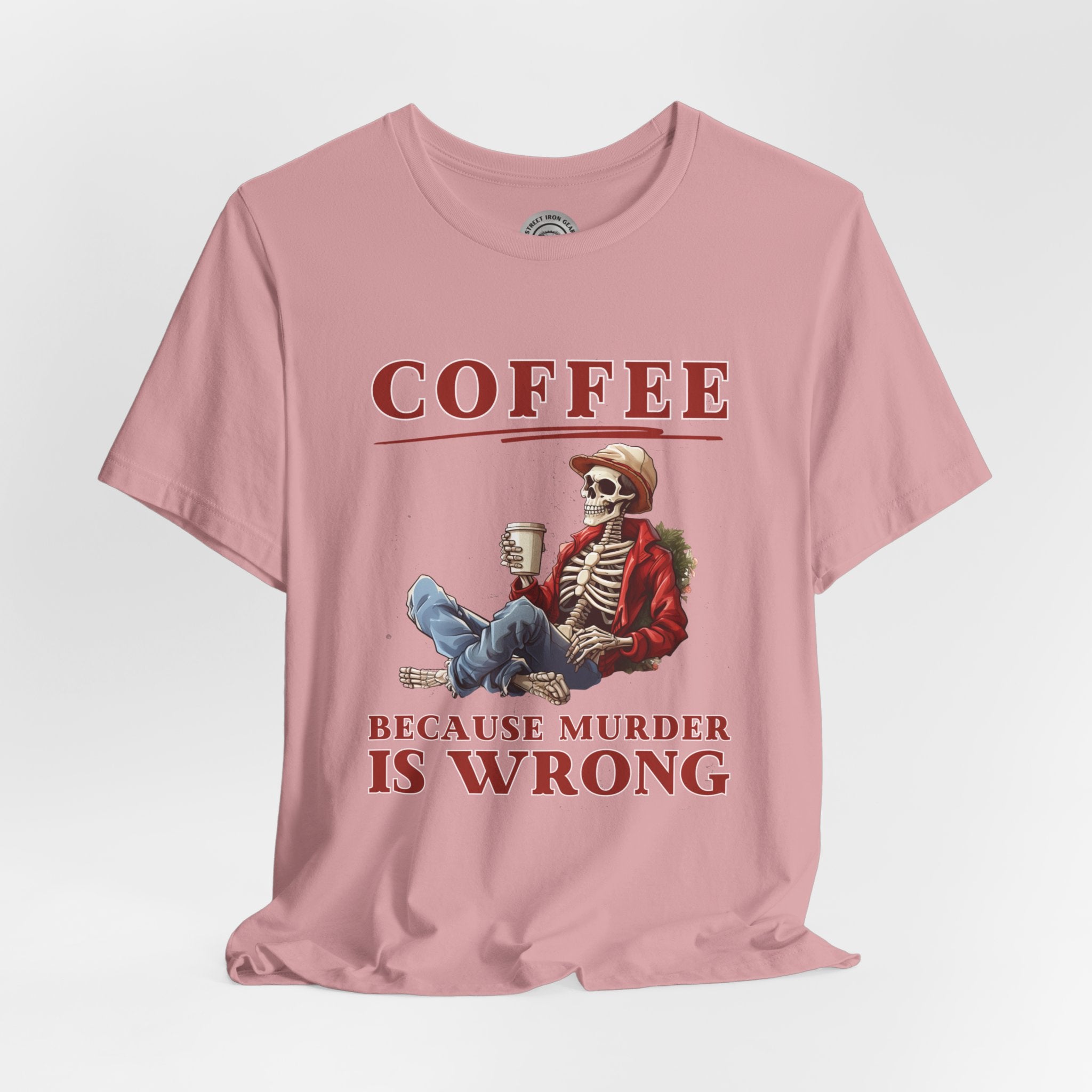 Funny Coffee Crew Neck TShirt