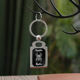 Spyder Ryder Metal Motorcycle Keychain