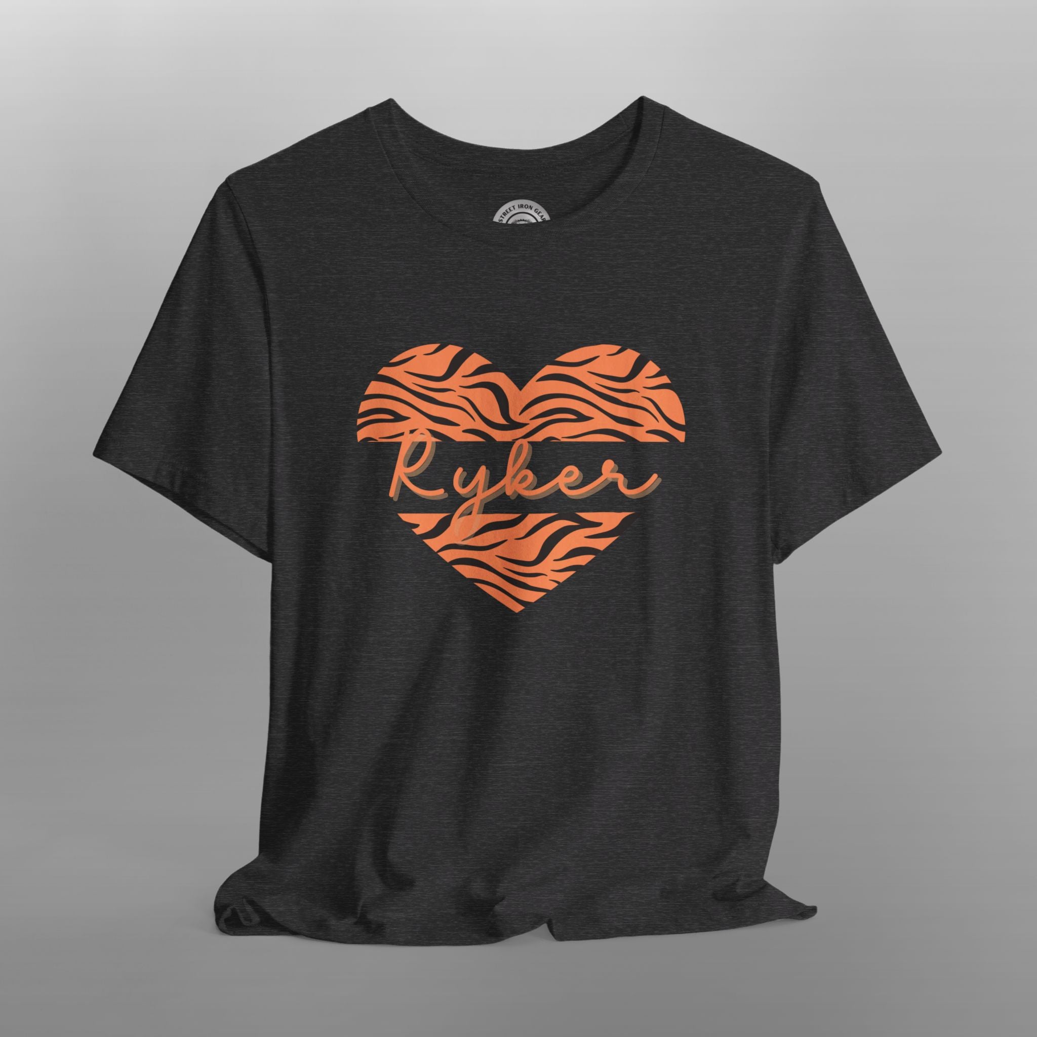 Can-Am Ryker Animal Print Heart Crew Neck TShirt