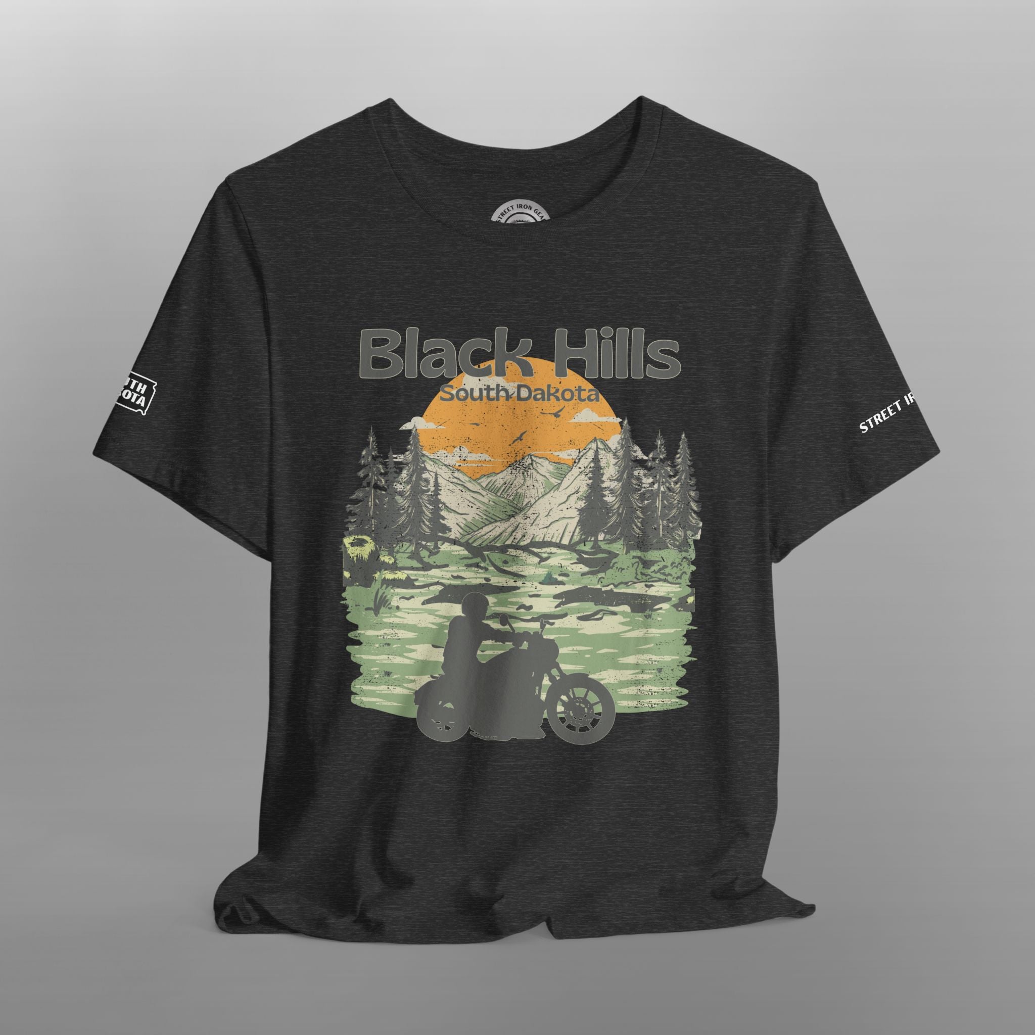Black Hills South Dakota Crew Neck TShirt