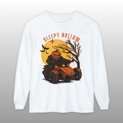 Sleepy Hallow Can-Am Spyder Ghoul Halloween Long Sleeve Crew Neck TShirt
