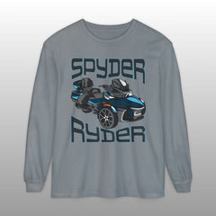 Can-Am Spyder Ryder Long Sleeve Crew Neck TShirt