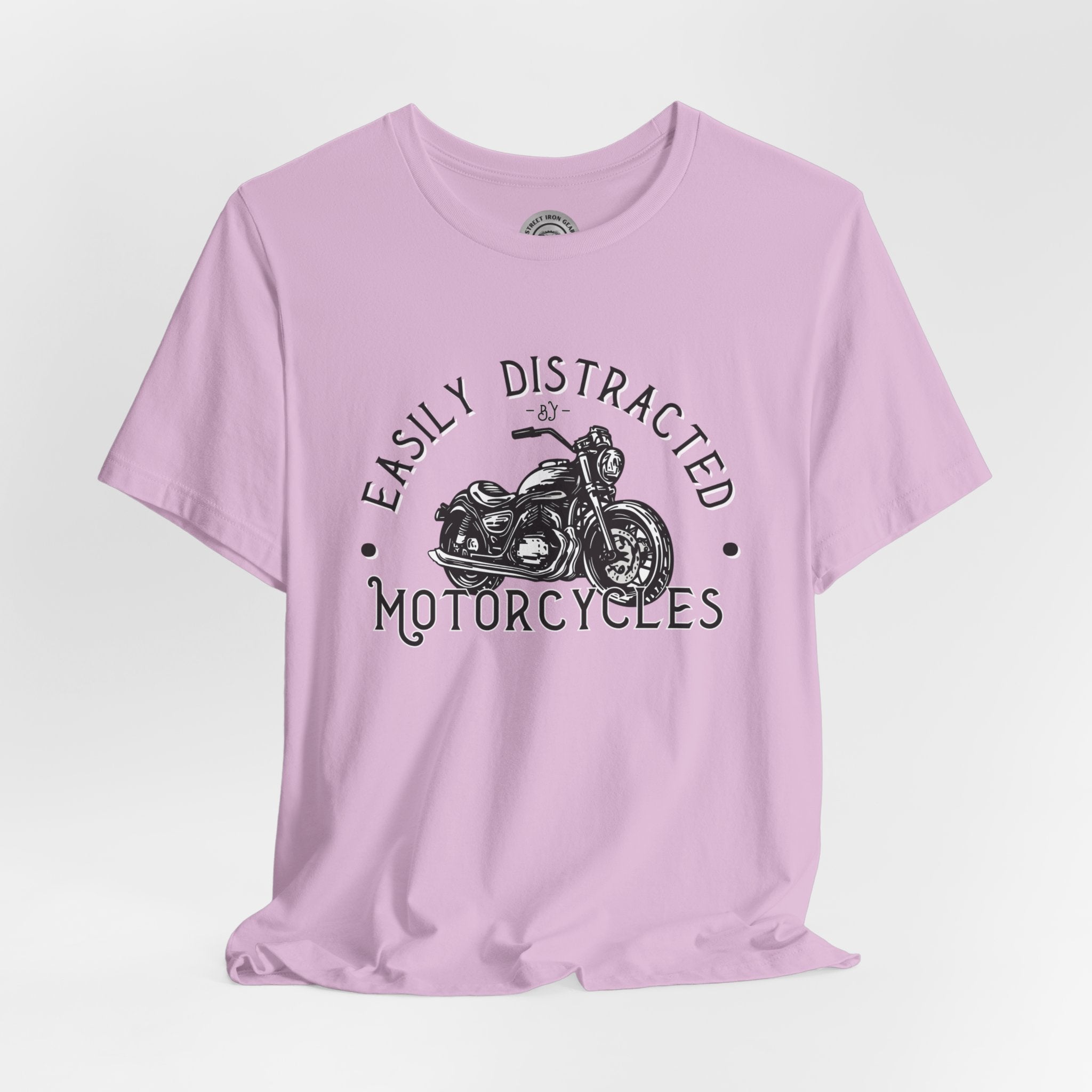 Funny Motorcycle Crew Neck TShirt