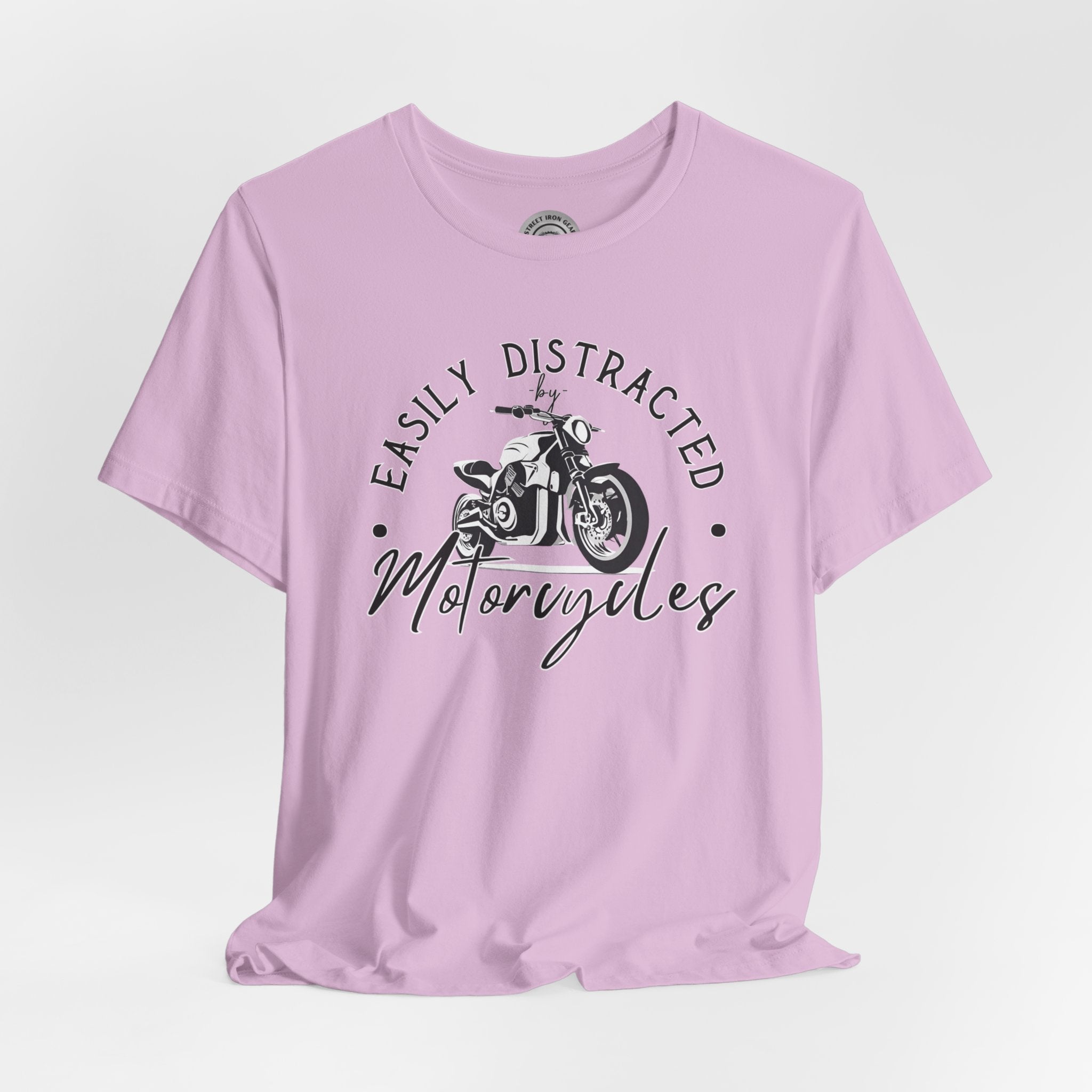 Funny Motorcycle Crew Neck TShirt