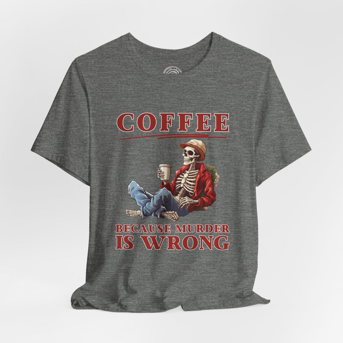 Funny Coffee Crew Neck TShirt