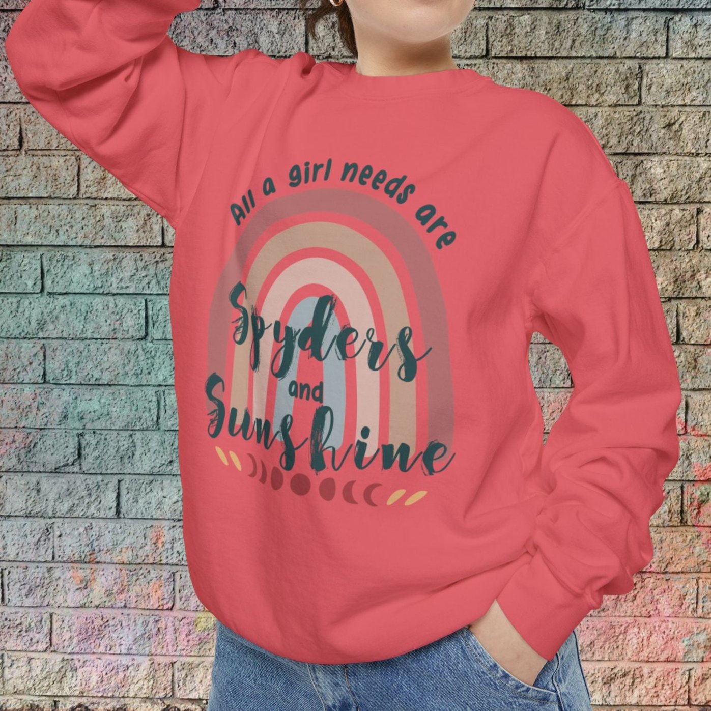 Women's Retro Can-Am Spyder Crew Neck Sweatshirt