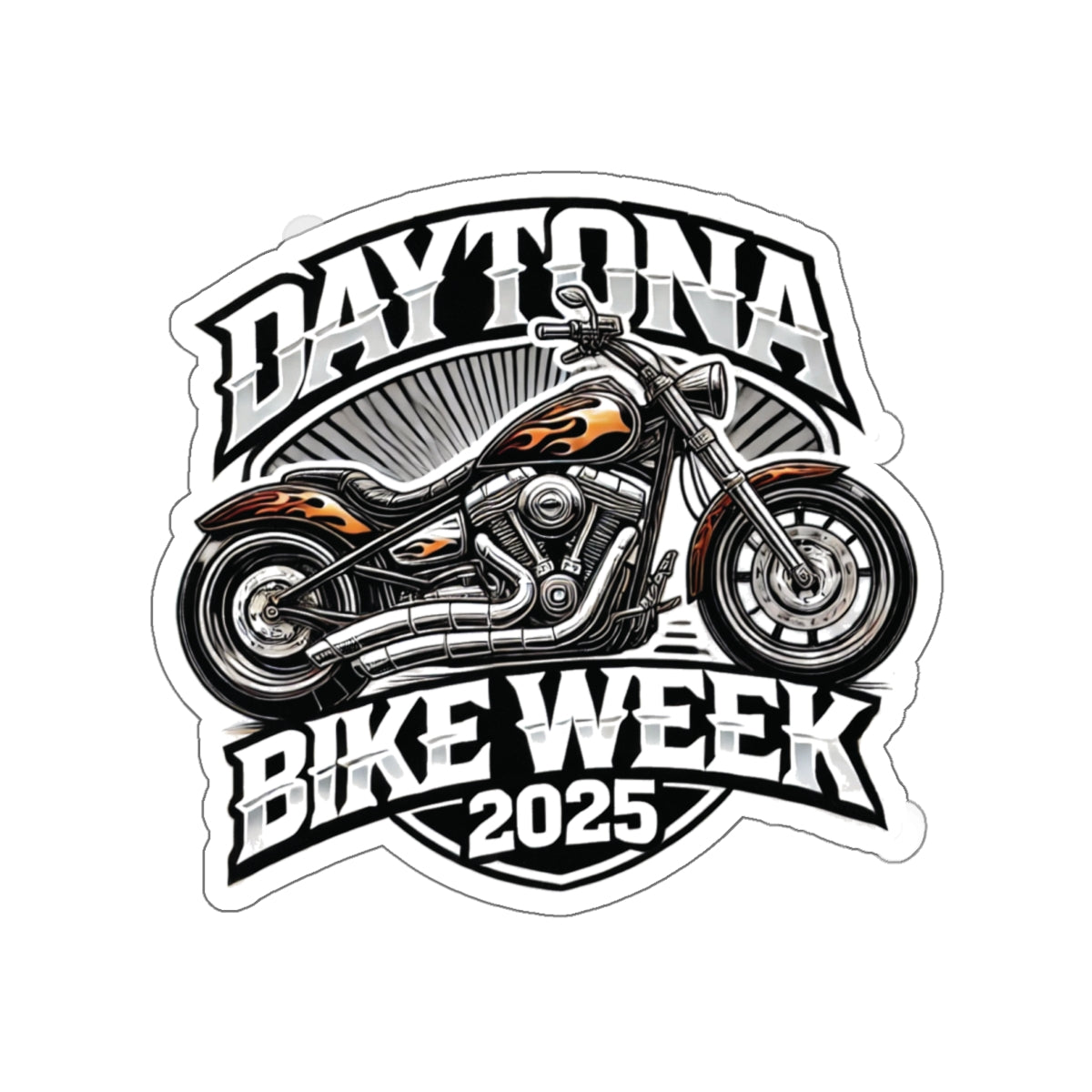 Daytona Bike Week 2025 Motorcycle Decal