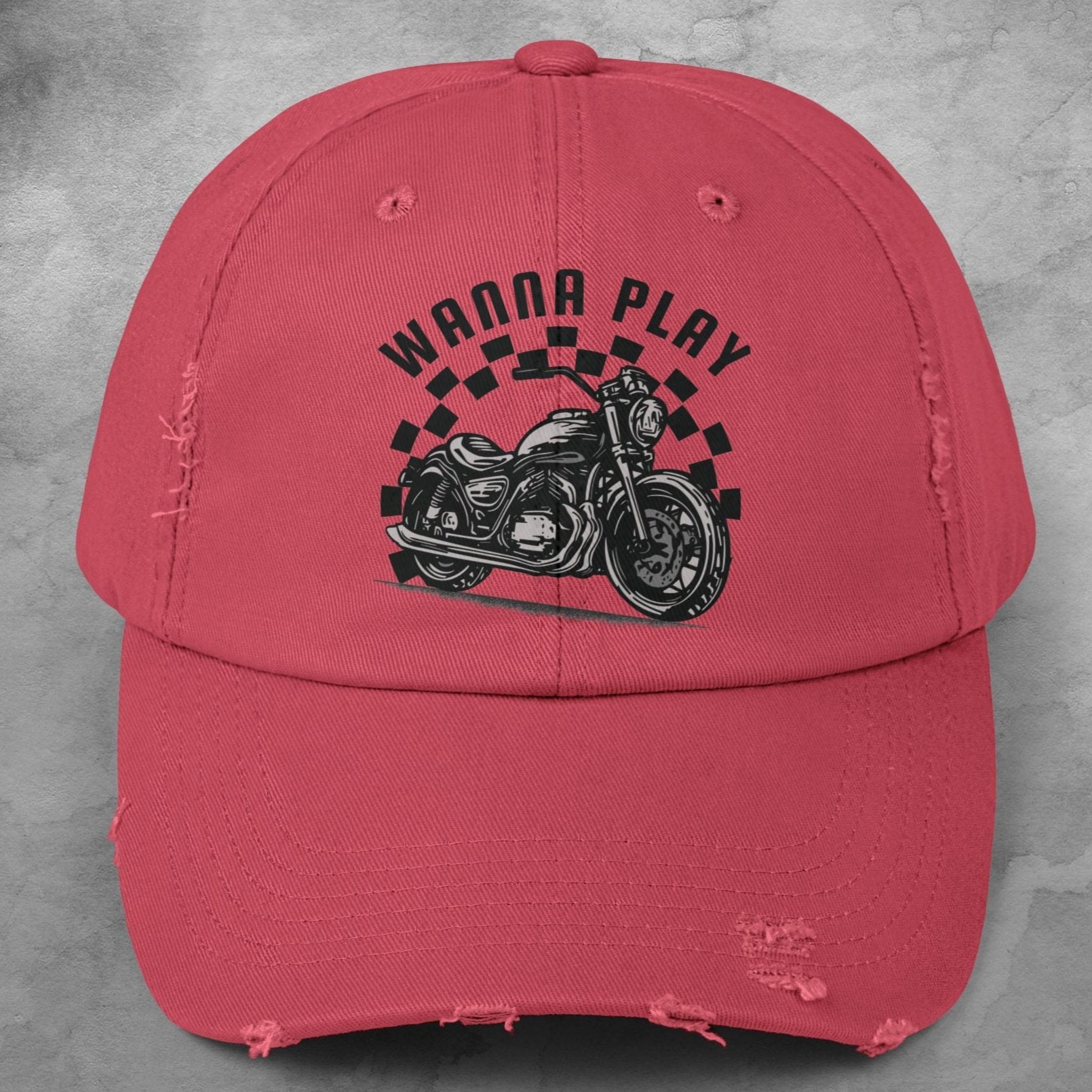 Motorcycle Culture Unisex Distressed Dad Hat