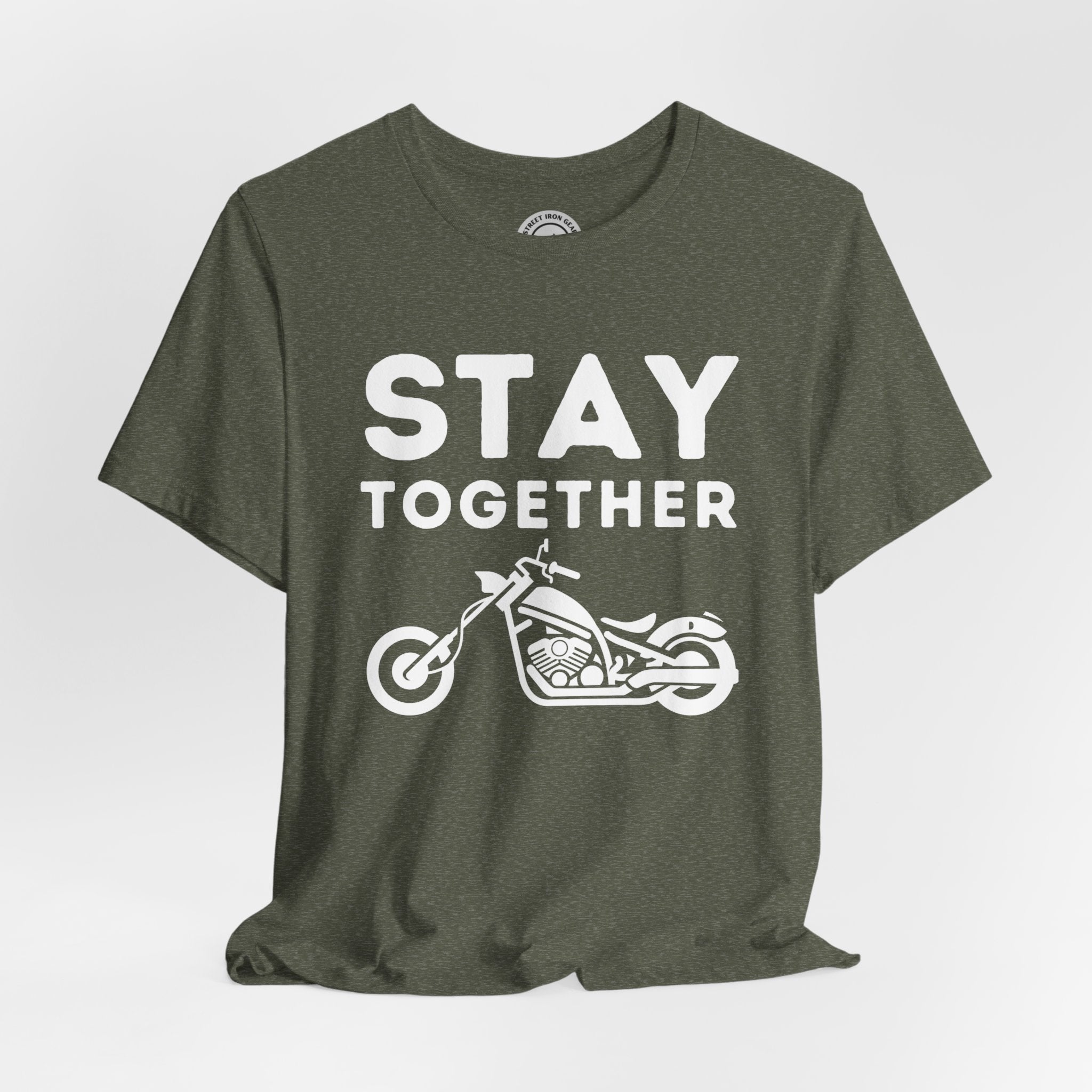 Couples Motorcycle Culture Crew Neck TShirt