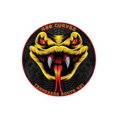 TN-421 The Snake Motorcycle Decal