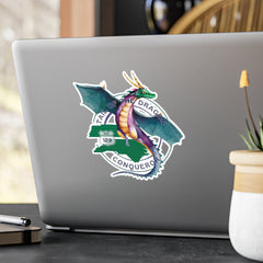 Tail of the Dragon Motorcycle Decal