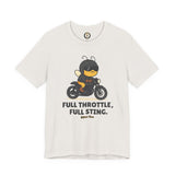 Biker Bee Full Throttle Motorcycle Inn T-Shirt