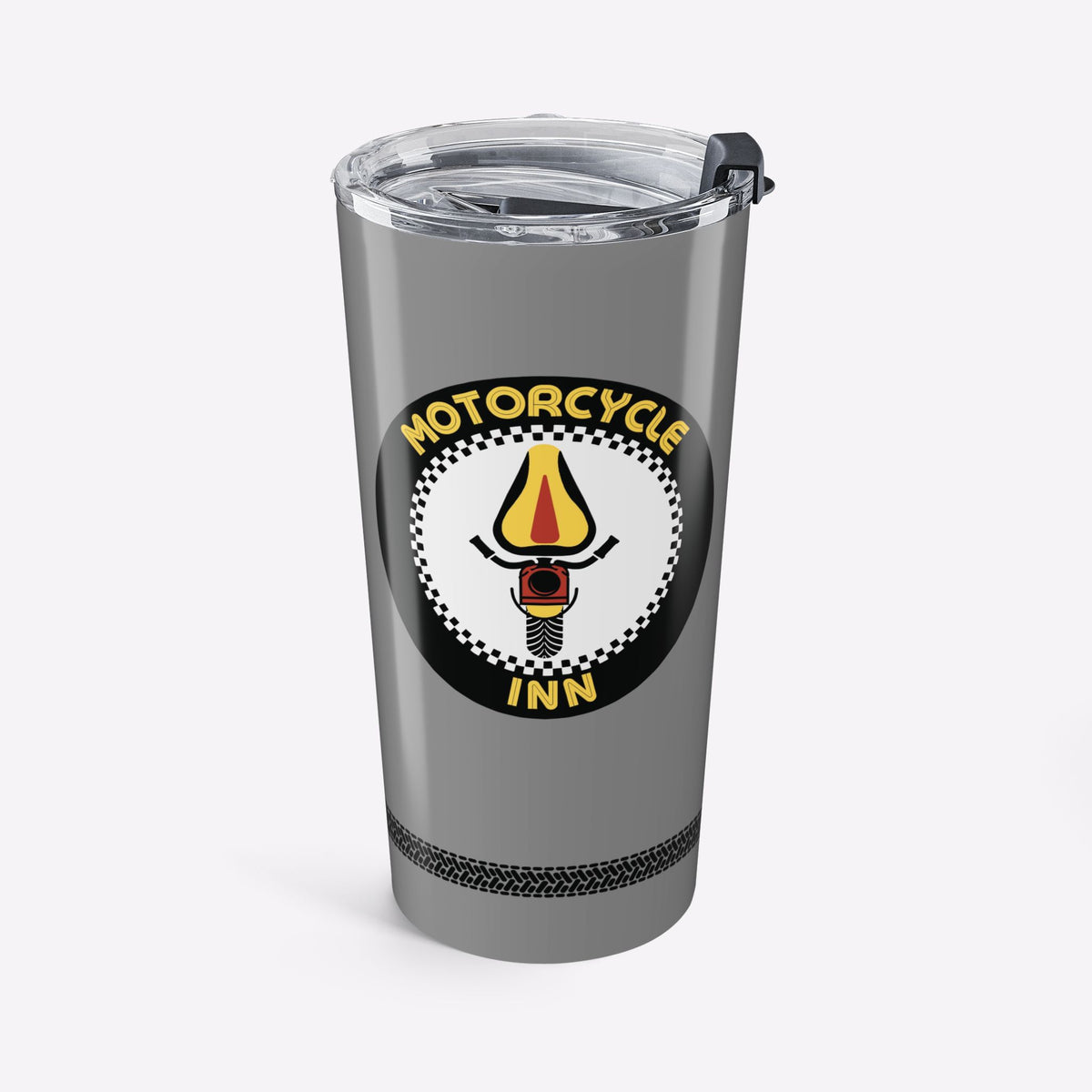 Motorcycle Inn Biker Motel Insulated Travel Mug