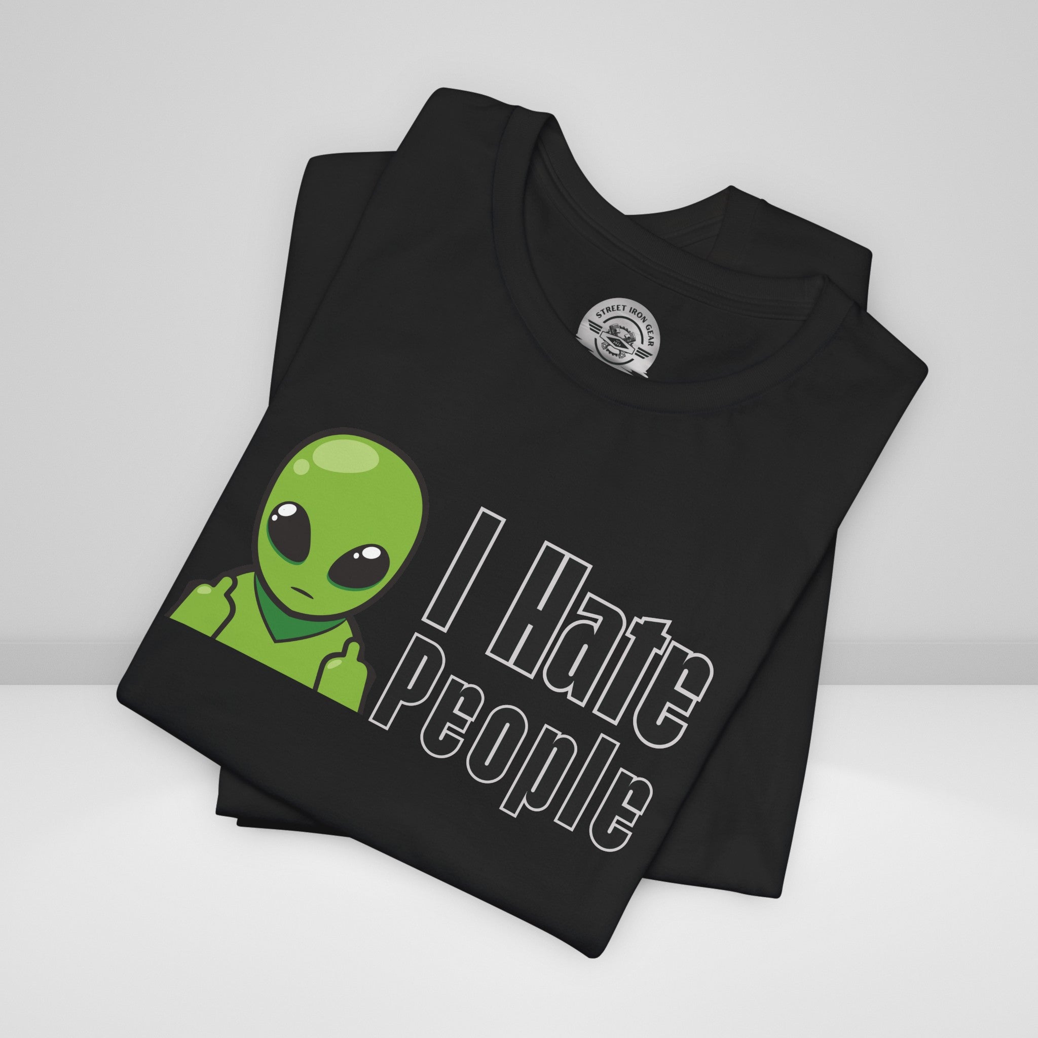 Sarcastic Alien Crew Neck TShirt