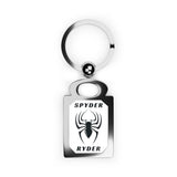 Spyder Ryder Metal Motorcycle Keychain