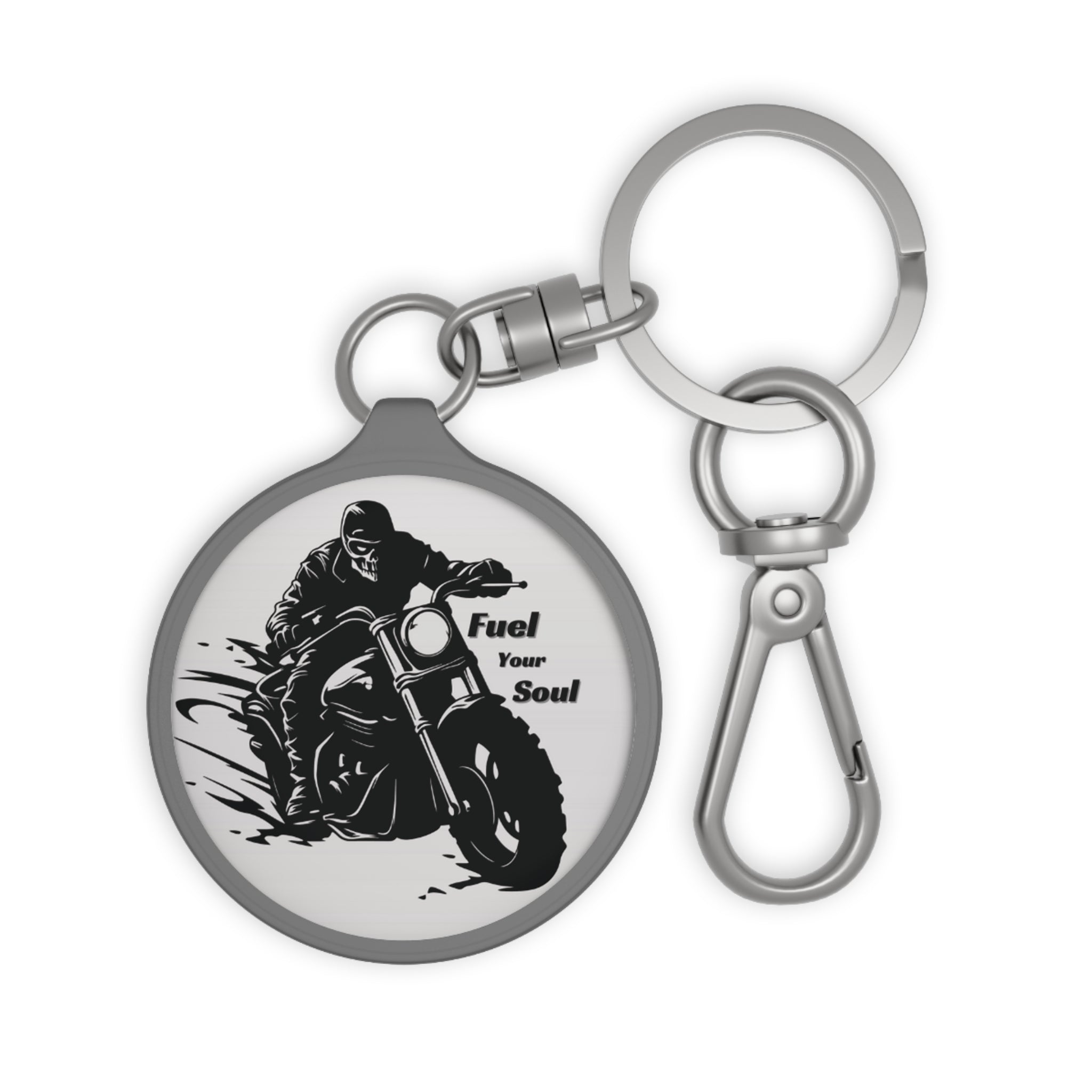 Fuel Your Soul Acrylic Motorcycle Keychain