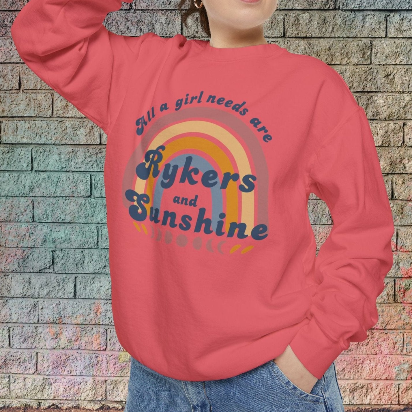 Women's Retro Can-Am Ryker  Crew Neck Sweatshirt