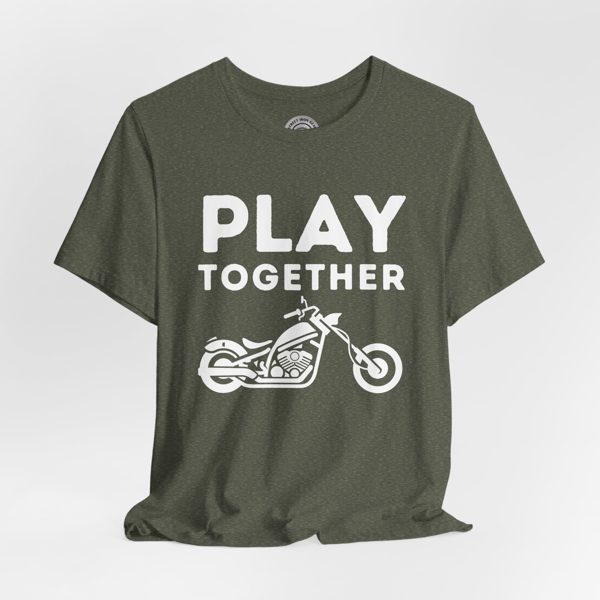 Couples Motorcycle Culture Crew Neck TShirt