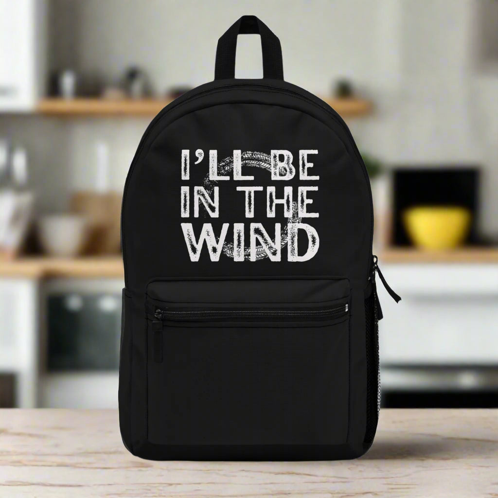 I'll be in the Wind Motorcycle Travel Backpack