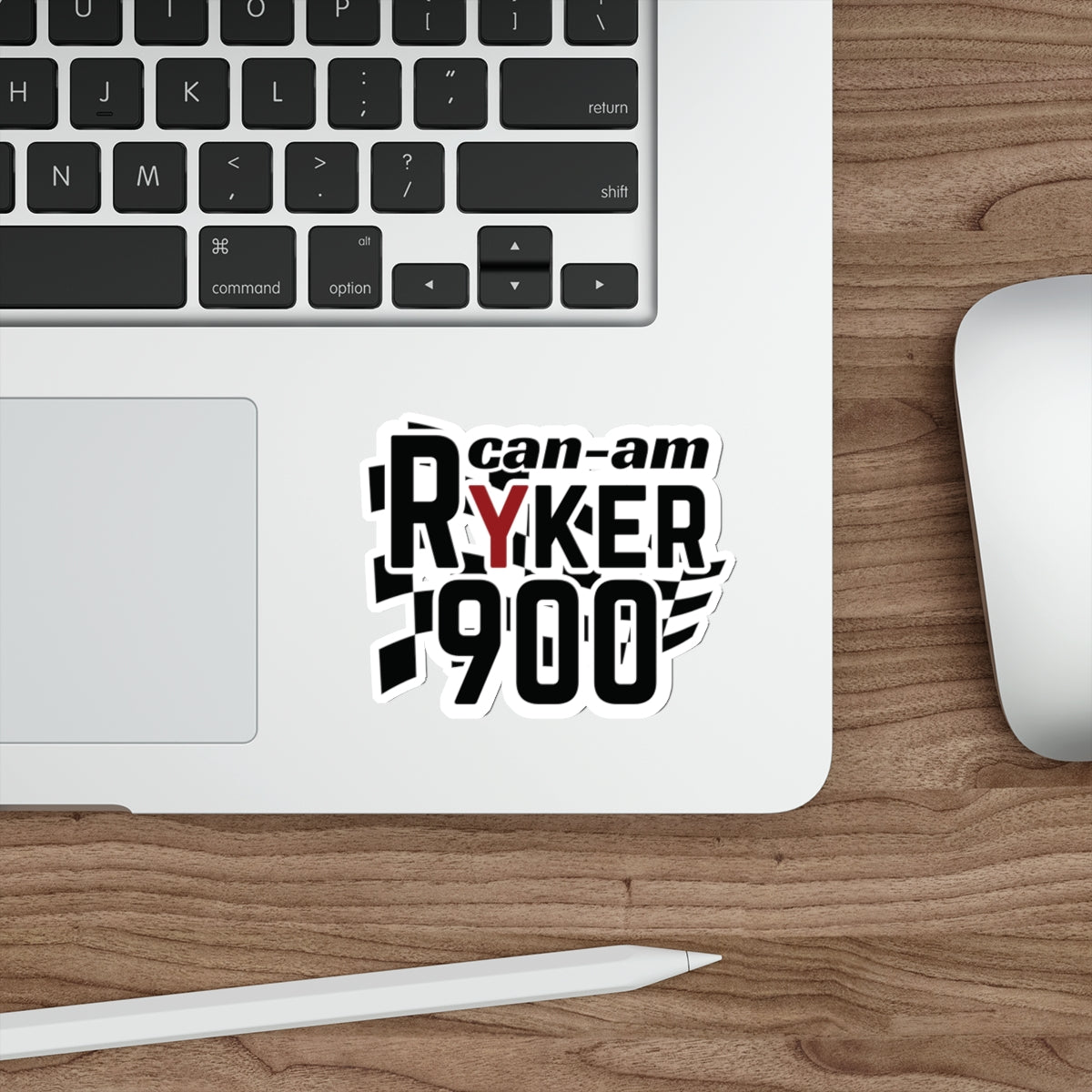 Can-Am Ryker 900 Motorcycle and Helmet Decal