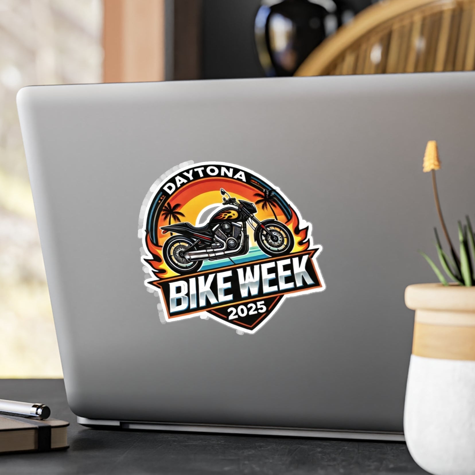 Daytona Bike Week 2025 Vintage Motorcycle Decal