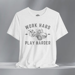 Can-Am Spyder F3L Work Hard Play Harder Crew Neck TShirt