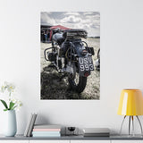 Vintage Motorcycle Poster