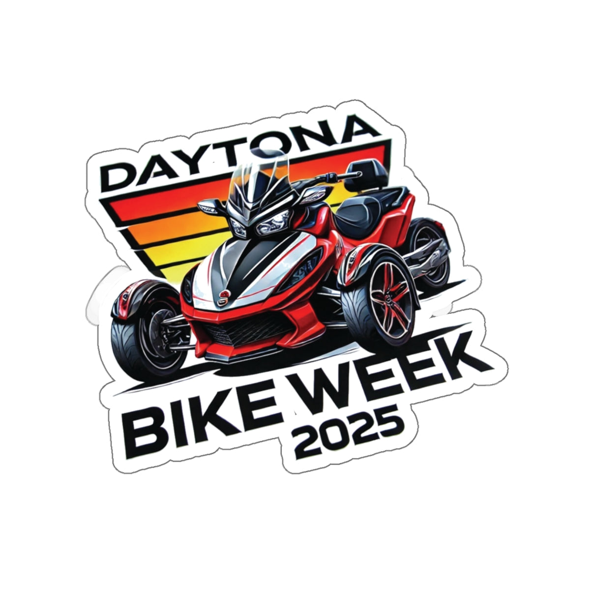 Daytona Bike Week 2025 Can-Am Spyder Decal