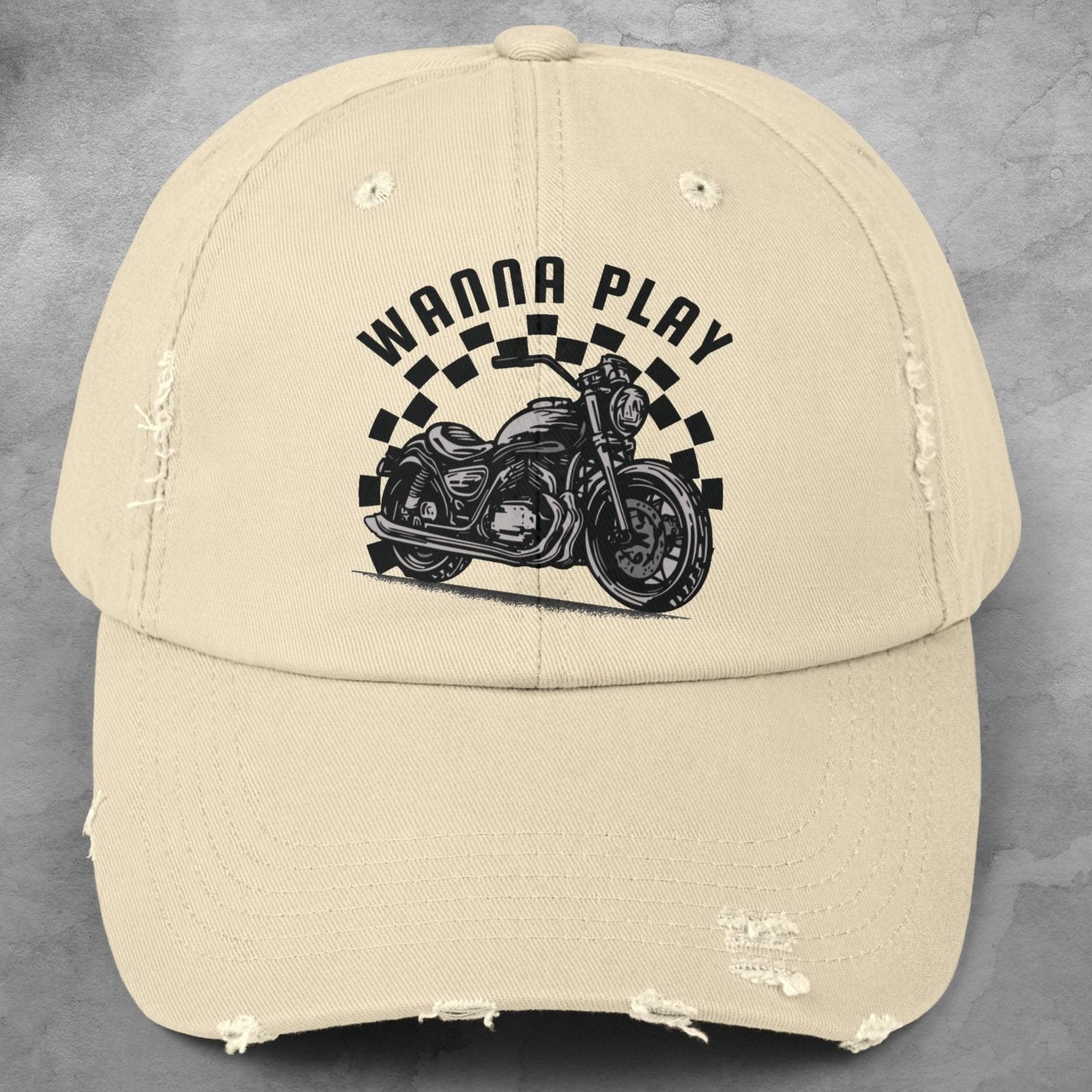 Motorcycle Culture Unisex Distressed Dad Hat