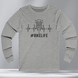 Motorcycle Culture Long Sleeve Crew Neck TShirt