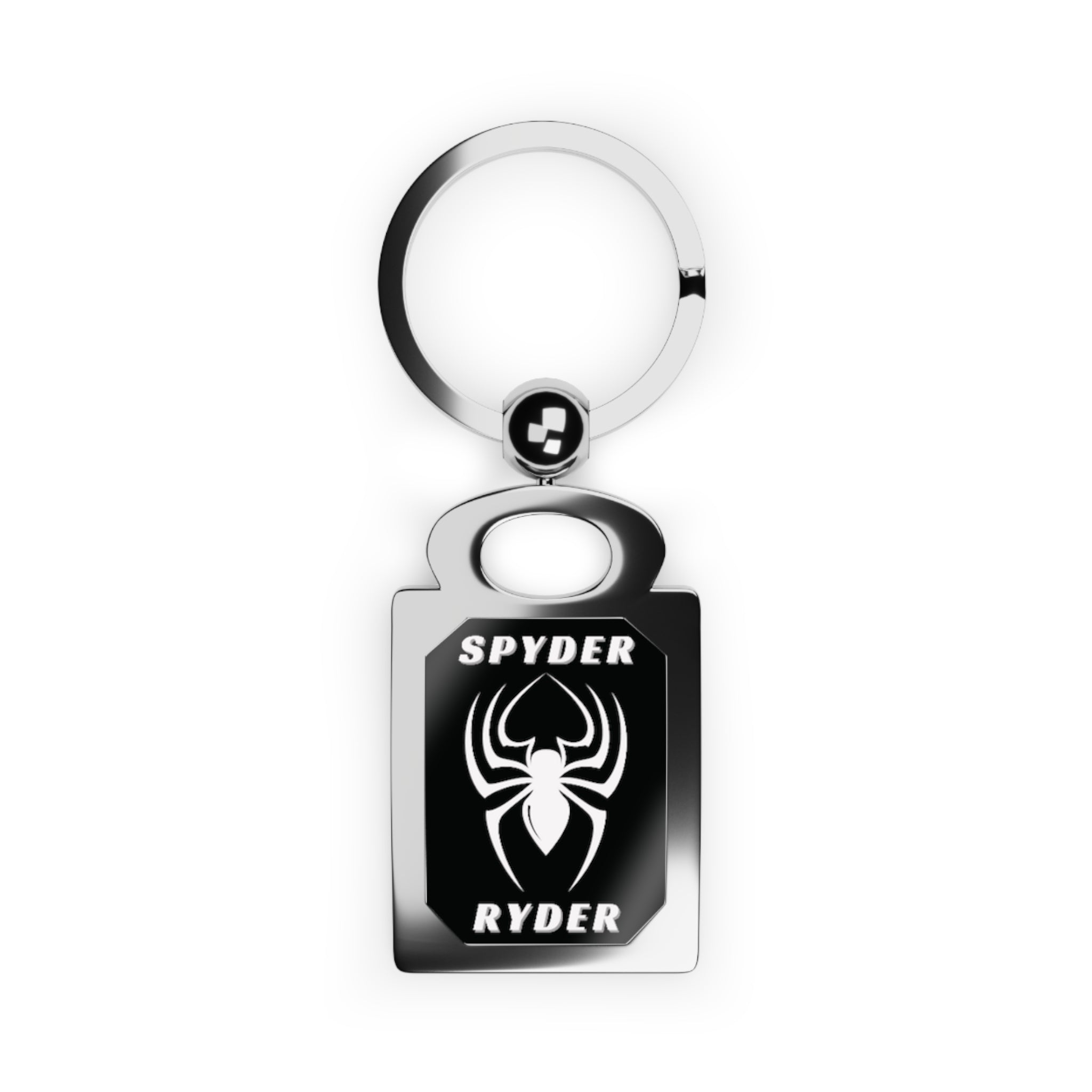 Spyder Ryder Metal Motorcycle Keychain