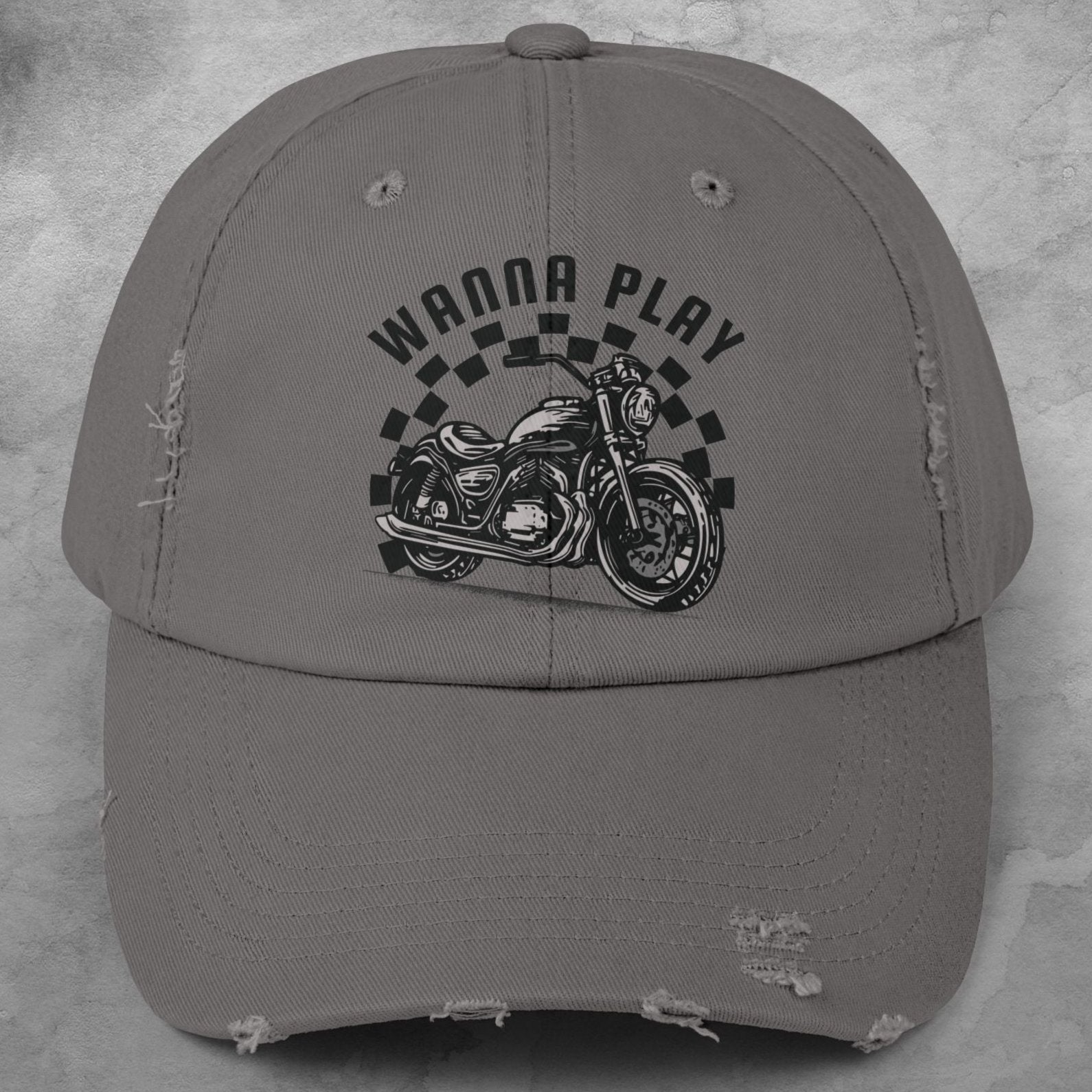 Motorcycle Culture Unisex Distressed Dad Hat