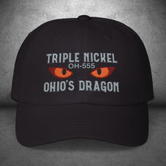 OH-555 Triple Nickel Embroidered Classic Dad Cap