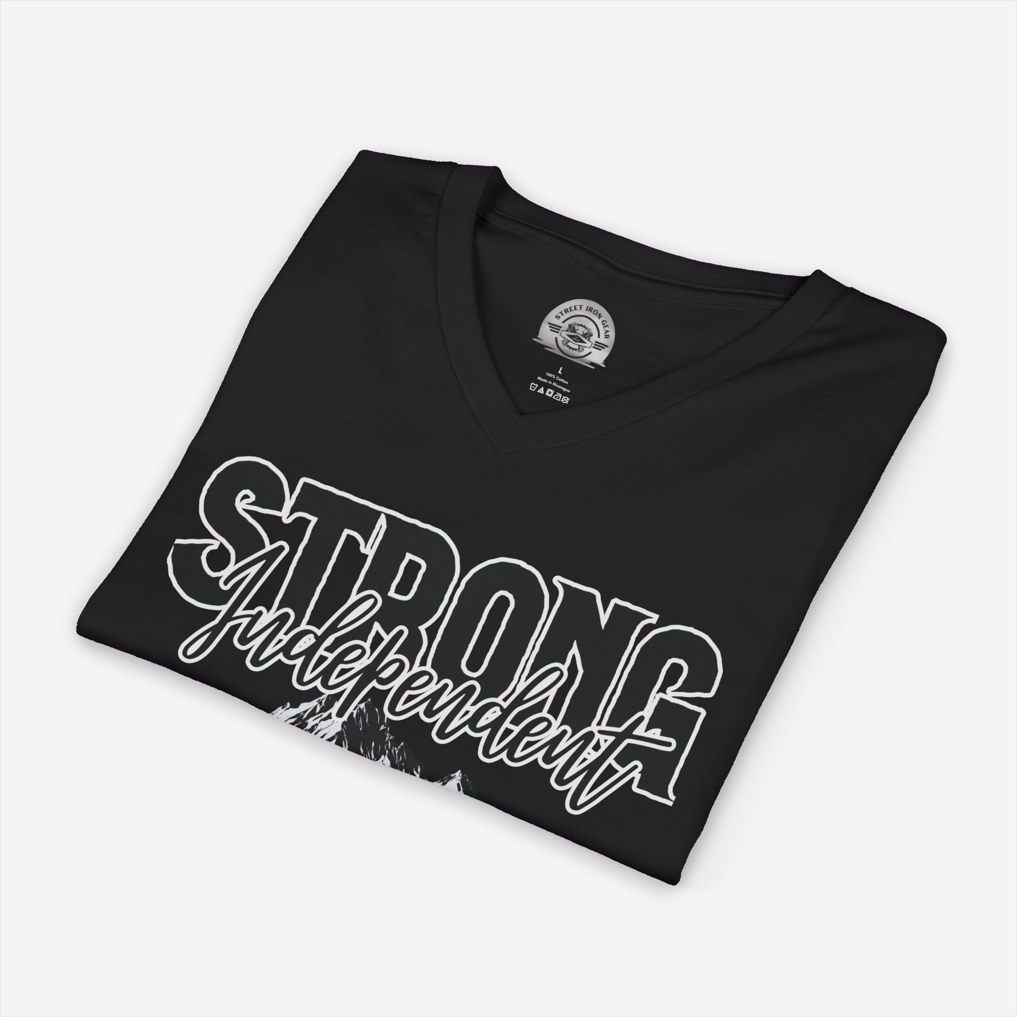 Born to Ride Women's Motorcycle V-Neck TShirt