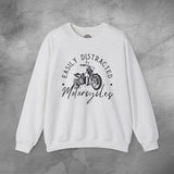 Funny Motorcycle Crew Neck Sweatshirt