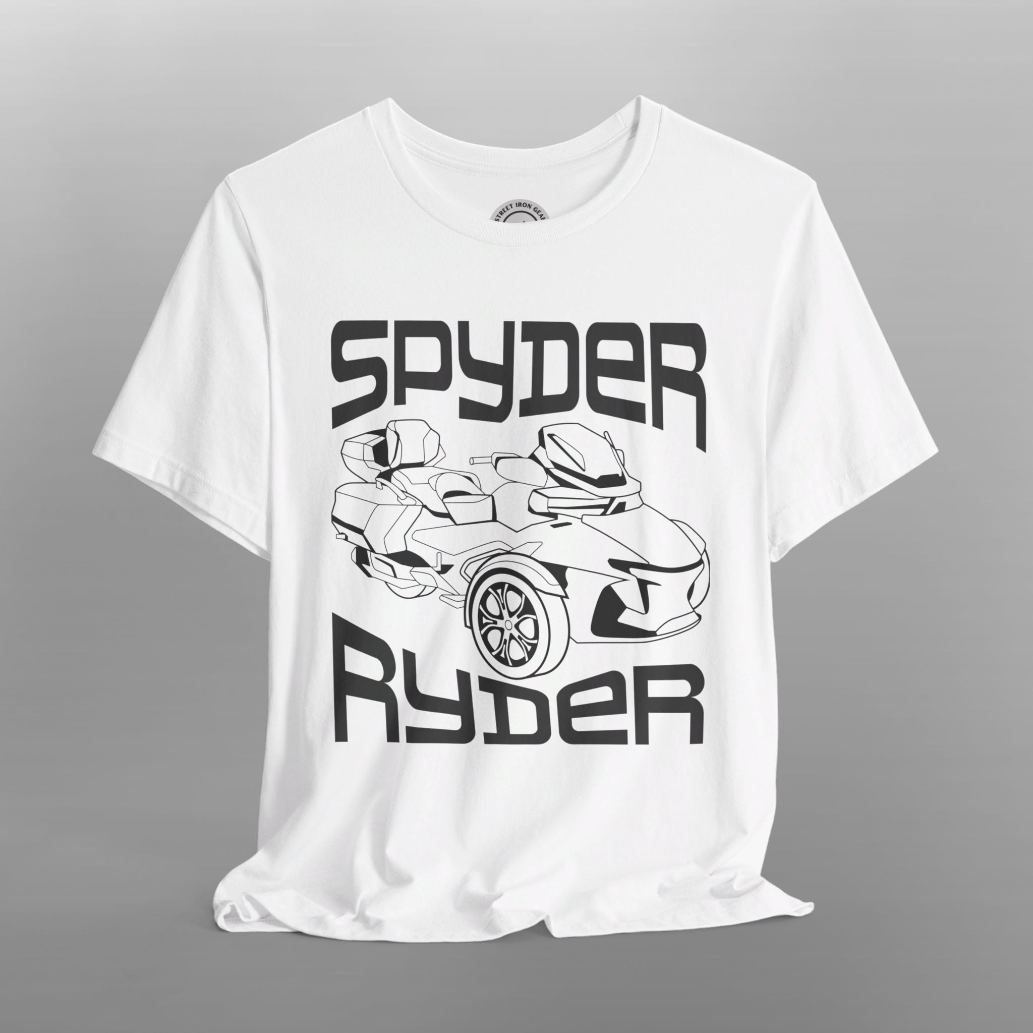 Can-Am Spyder Ryder Monochrome Crew Neck TShirt