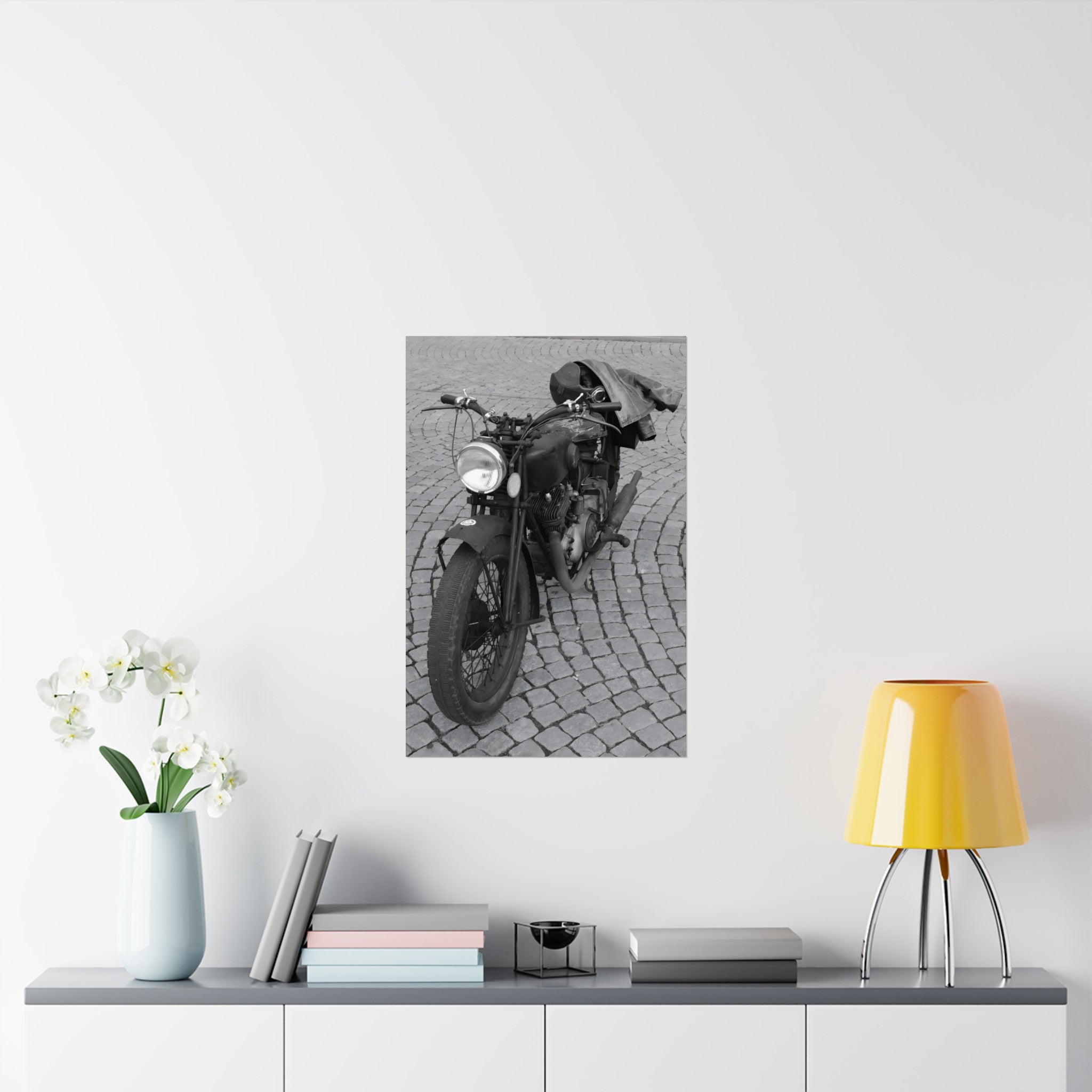 Vintage Motorbike Poster