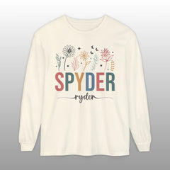 Can-Am Spyder Ryder Boho Floral Long Sleeve TShirt