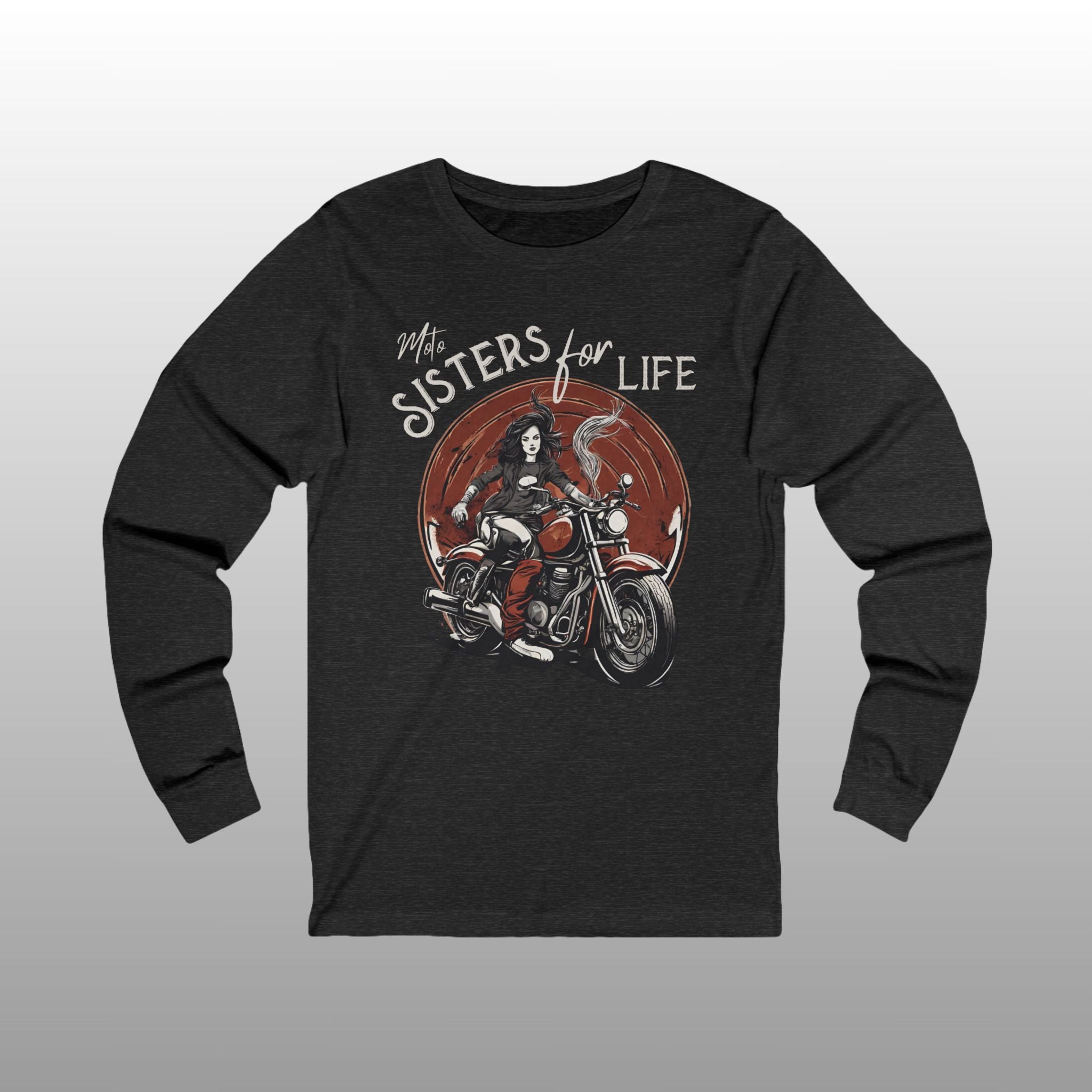 Ladies Biker Culture Crew Neck TShirt